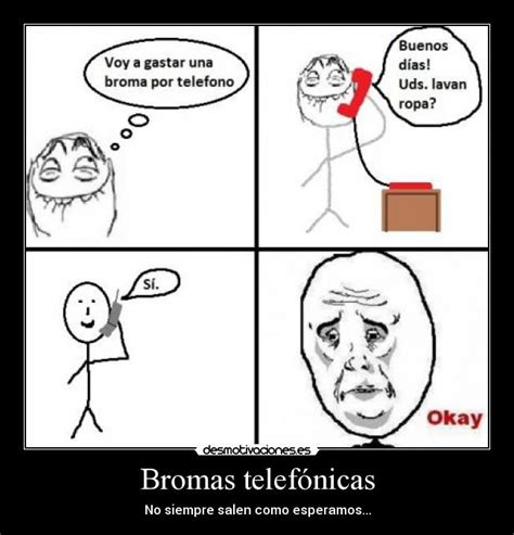 bromas por telefono 40 principales|100 Ideas de frases para Bromas Telefónicas • .